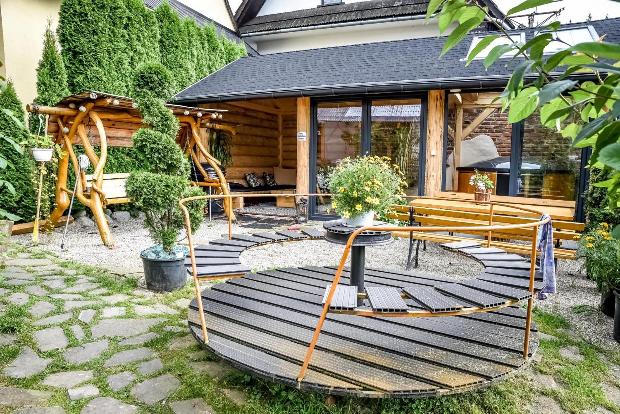 Ciukrowa Chatka Sauna & Jacuzzi Poronin Dış mekan fotoğraf